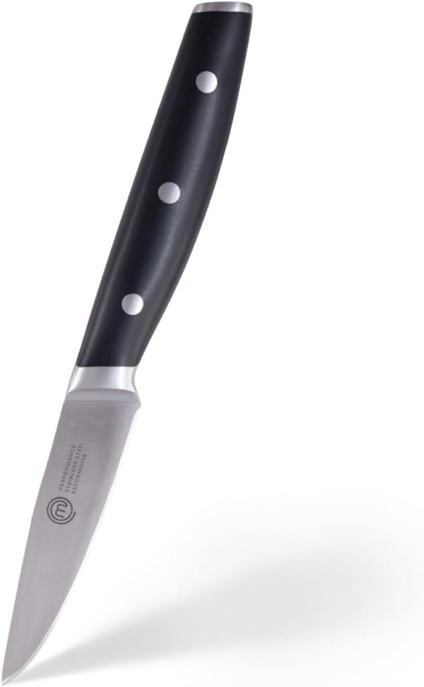 MasterChef 8" Paring Knife with High Carbon Stainless Steel Blade, Professional Quality for Precision Cooking