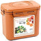 e-jen Premium Kimchi, Sauerkraut Container for Probiotic Fermentation, Inner Vacuum Lid, Earthenware Brown, 0.45 gal