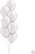 Qualatex 43788 Pearl White Latex Balloons, 11", Pack of 100