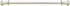 Decorative Window Curtain Rods with Finials - 28 to 48 Inches, Buono II, Carson Series