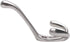Coat Hooks with Three Flared Prongs, Heavy Duty 3.5 Inch Satin Nickel Hook, 5 Pack