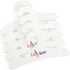 Emily Rose Value 5 Pack Painted White Wooden Doll Clothing Hangers - 18" for 16-inch - 18-inch Doll Clothes