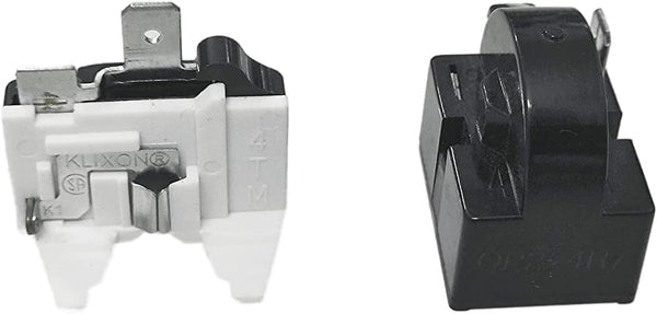 QP-02-4.7 1-Pin PTC Refrigerator Start Relay and Overload Protector Set for 1/2HP Cooler