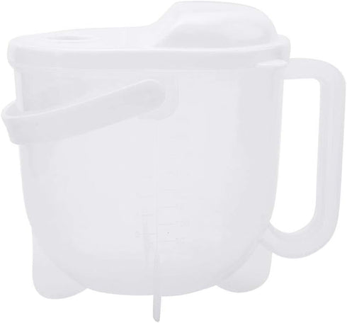Multi-Function Rice Washing Tool, Resin Material Strainer with Ergonomical Handle for Rice/Beans/Grapes Cleaning