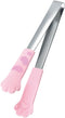 Japanese Food Tongs - 4.75-Inch, Pink, 1 Pair