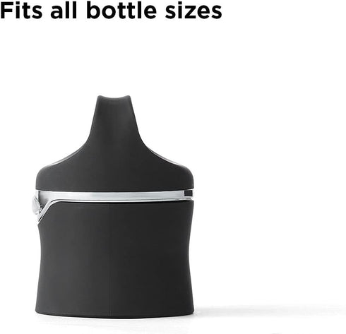 Rabbit Champagne and Wine Sealer, Velvet Black - Airtight Stopper, Keeps Bubbles Fresh Longer