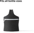 Rabbit Champagne and Wine Sealer, Velvet Black - Airtight Stopper, Keeps Bubbles Fresh Longer