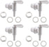 PERA 4 Pack Bottling Bucket Plastic Spigot - Replacement Spigot for Beer or Soda Homebrewing