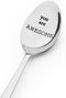 Inspirational Motivational Gifts for Women & Men - You Are Awesome Spoon Gifts for Coffee Lovers