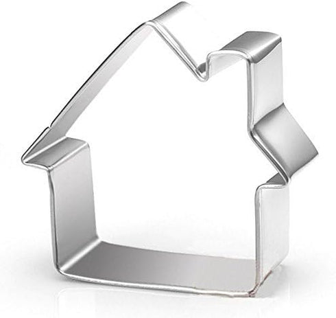 3.5 Inch House Biscuit Cookie Cutter, Stainless Steel