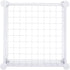 Rubbermaid 3 Piece Stackable Storage Wire Cube Set, Easy Assemble, White, Multi-Use Home Organizer for Closet/Toys