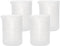 Gartful 250ml Silicone Measuring Cups, 4 PCS Nonstick Reusable Mixing Cups for DIY, Art, Craft, Easy Clean
