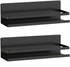 Black4 Pack Magnetic Spice Rack Holder for Refrigerator Fridge Side Organizer Magnetic Shelf For Kitchen, Space Saver