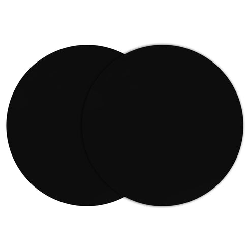 Silicone Microwave Mat, 12 Inch Non Stick Turntable Mat, Multi-Purpose Heat Resistant Oven Mat - 2 Pack