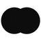 Silicone Microwave Mat, 12 Inch Non Stick Turntable Mat, Multi-Purpose Heat Resistant Oven Mat - 2 Pack