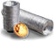 250PCS Disposable Baking Tinfoil Cupcake Circular Egg Tart Mold Cups