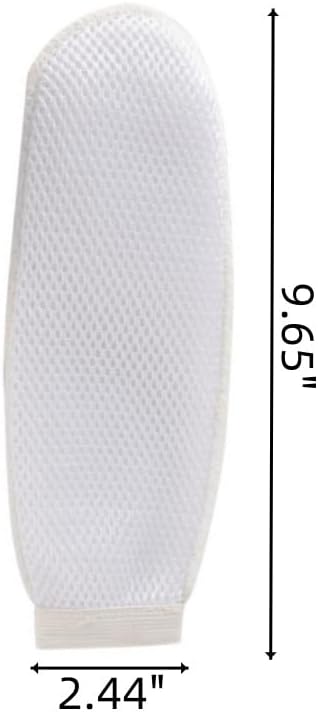 Nylon Lint Trap for Washing Machine Drain Systems & Discharge Hoses (2 pack) - Fits all washing machines
