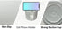 FINTHECH Desk Cup Holder, Suction Cup Holder for Smooth Surfaces, Bathroom Cup Holders, Nightstands, Bar Countertop,