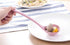 Eco-friendly Wheat Straw Cooking Spoons, Wheat Straw Soup Spoon for Cooking Utensils (Pink)