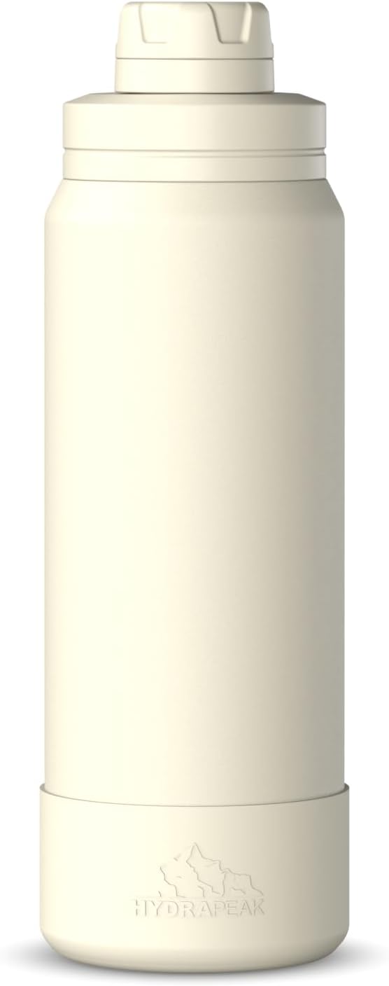 Hydrapeak 26oz Sport Insulated Water Bottle with Chug Lid, Keeps Drinks Cold for 24 Hours, Hot for 12 Hours