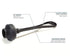 Carlisle FoodService Products Ergonomic Power Plunger, 22" Overall Length, Black