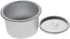 Othmro 5 Pcs Round Cake Pans with Removable Loose Bottom, Nonstick Aluminum Alloy Bakeware, Silver
