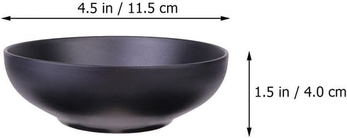 Hemoton 2Pcs Japanese Style Ramen Bowl, Large Soup Bowl, Melamine Noodle Soup Bowls