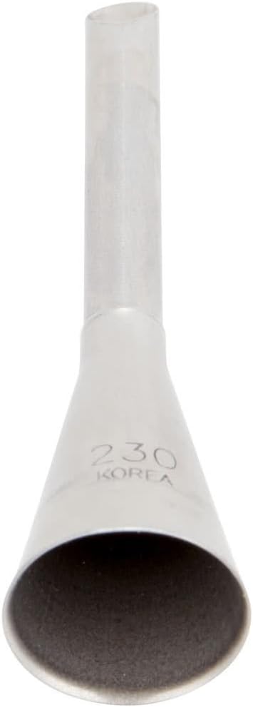 Ateco 230 Bismark Metal Piping Tip, 2 7/8" - Great for filling donuts, cupcakes, and pastries