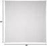 Sunshine Joy Plain White Tapestry, 100% Cotton, 58x58 Inches