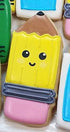 Ann Clark Cookie Cutters School Pencil Cookie Cutter, 3.75", Made in USA