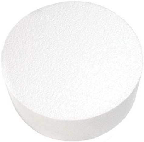 Oasis Supply Dummy Round Cake, White, 16" x 4"