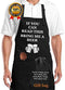 Funny Apron for Men, Cooking Aprons for Grilling, Husband Boyfriend Gift