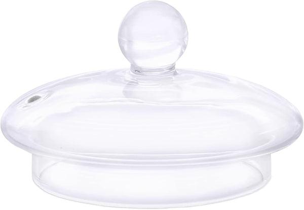 Teabloom Replacement Glass Lid for Teabloom Celebration Glass Teapot, Not Compatible with Other Teapots