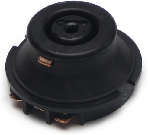 Fielect Electric Kettle Base Coupler Connector: 1pc Temperature Control Tip Top Base Socket, Black 220V