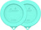 Sophico 1 Cup Round Silicone Storage Cover Lids Replacement for Anchor Hocking and Pyrex Glass Bowls (Mint - 2 pack)