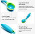 2PCS Ice Cream Scoop, Nonstick Anti-Freeze Food grade PPR + rubber Ice Cream Scooper with the Hung Hole Design