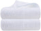 Lin Cotton Hand Towels, Soft & Highly Absorbent for Bathroom, White 2 Pack, 14 x 30 Inch
