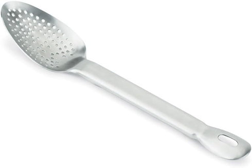 Vollrath 13-1/4" Heavy-Duty Stainless Steel Perforated Basting Spoon