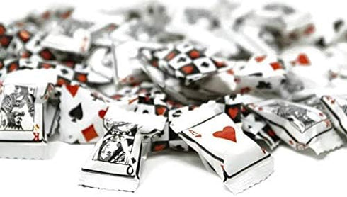 Naturejam Casino Game Cards - 100 Count Peppermint Balls for Game Gambling Nights