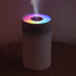 Colorful 260ml USB Humidifier - Mini Air Humidifier with 7 Color LED, Suitable for Study Room, Bedroom, Baby Room,