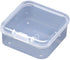 5 Pcs Clear Plastic Jewelry Storage Containers, Mini Square Box with Lid for Earplugs, Jewelry, Hardware, Small Crafts