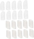1 Set White Teapot Spout Cover Accessories, Silicone Dust Covers, Universal Kettle Spout Sleeve for Home
