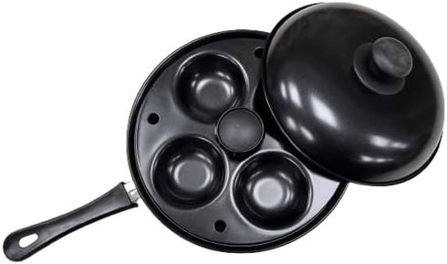 Fox Run Egg Pan, Non-stick Egg Poacher and Fry Pan Set
