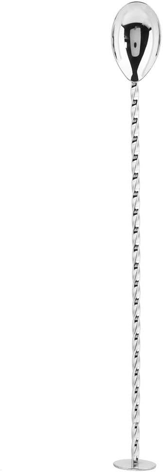 Oumefar Stainless Steel Cocktail Stirrer Spoon, Long Handle Mixing Tool for Beverage Coffee