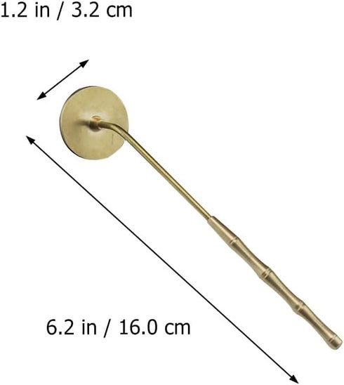 NUOBESTY Incense Ash Long Handle Press Seal Stick Shovel for DIY Fragrance Accessories Home Shop Decor