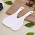 OLIREXD 2PCS Non-Stick Rice Paddle Spoon - Rice Serving Spoon, White, 2 Pack