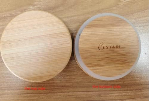 Cestari Glass Pasta Storage Jars: Airtight Spaghetti Container with Bamboo Lid, Kitchen Canister for Snacks, Macaroni,