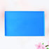 Hemoton Roll Cake Mat Flexible Baking Tray Pan Silicone Cookies Mold Bakeware (Blue)