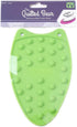 The Quilted Bear Mini Iron Rest, Silicone Heat Resistant Pad for Travel and Mini Quilting Iron Use (Green)