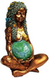 Mother Earth Statue, Fertility Nature Gaia Goddess Statue for Wiccan Altar Table Supplies